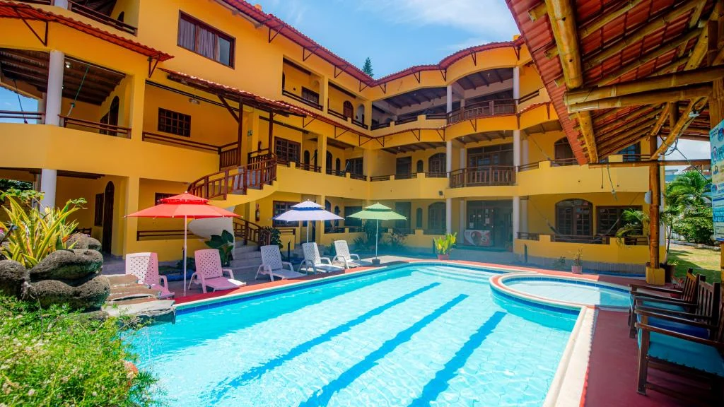 La piscina del hotel