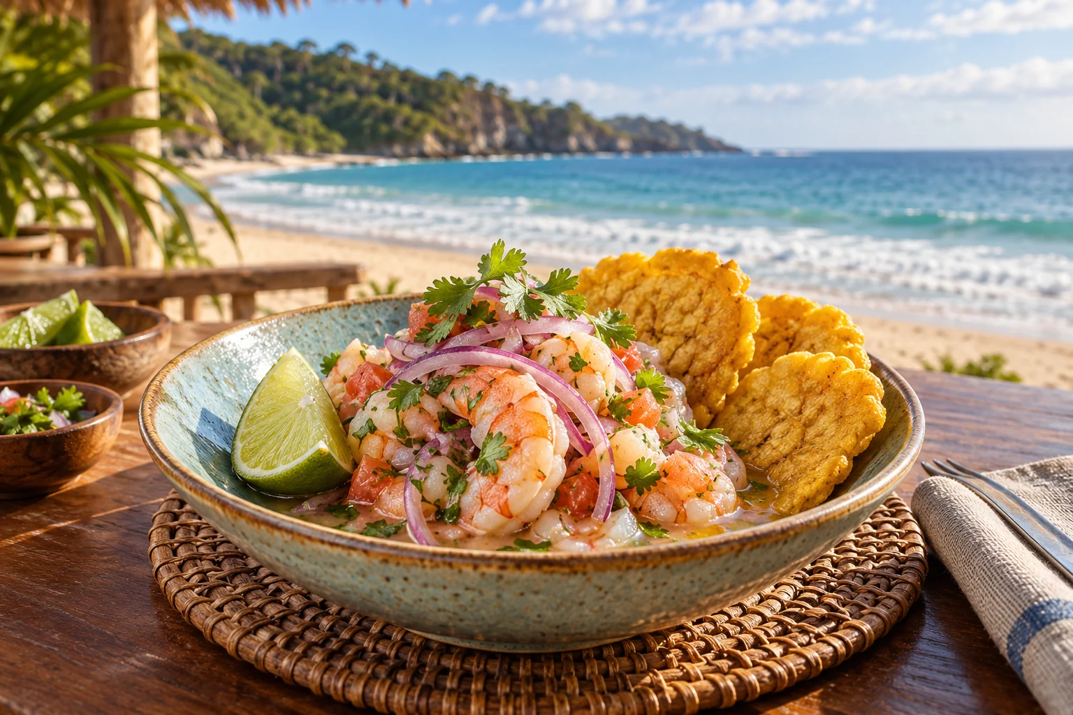 Inspiración de la costa ecuatoriana